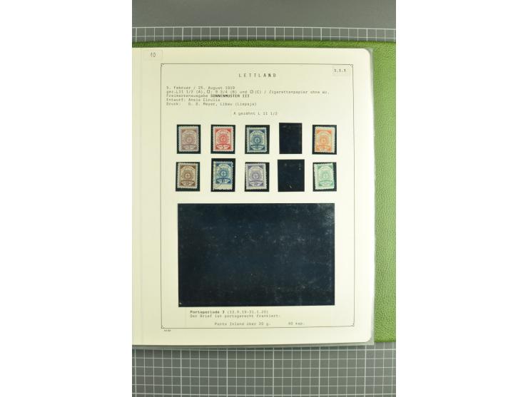 1918/2000, enorm umfangreiche ungebrauchte/postfrische und gestempelte Sammlung mit einer Vielzahl an guten Werten und Besond