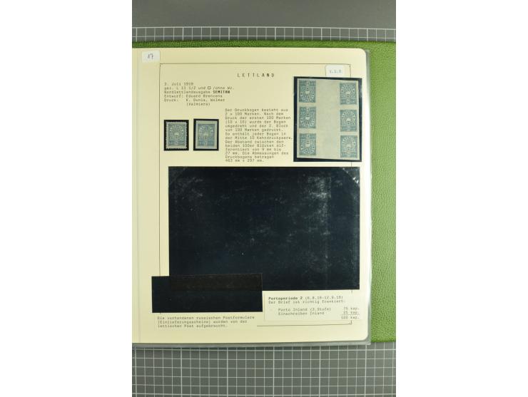 1918/2000, enorm umfangreiche ungebrauchte/postfrische und gestempelte Sammlung mit einer Vielzahl an guten Werten und Besond