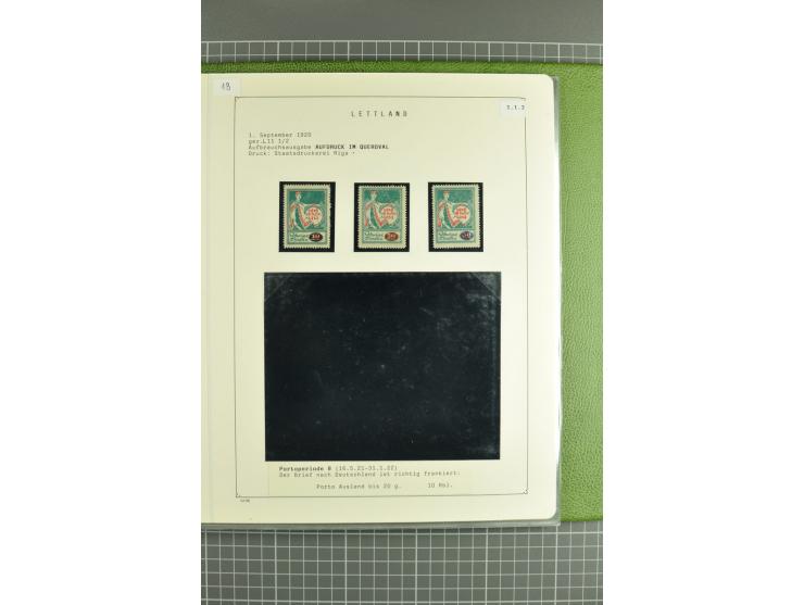 1918/2000, enorm umfangreiche ungebrauchte/postfrische und gestempelte Sammlung mit einer Vielzahl an guten Werten und Besond