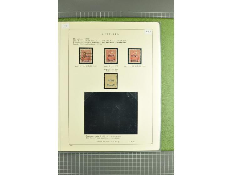 1918/2000, enorm umfangreiche ungebrauchte/postfrische und gestempelte Sammlung mit einer Vielzahl an guten Werten und Besond