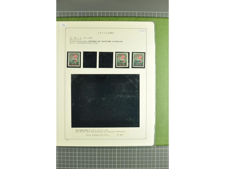 1918/2000, enorm umfangreiche ungebrauchte/postfrische und gestempelte Sammlung mit einer Vielzahl an guten Werten und Besond