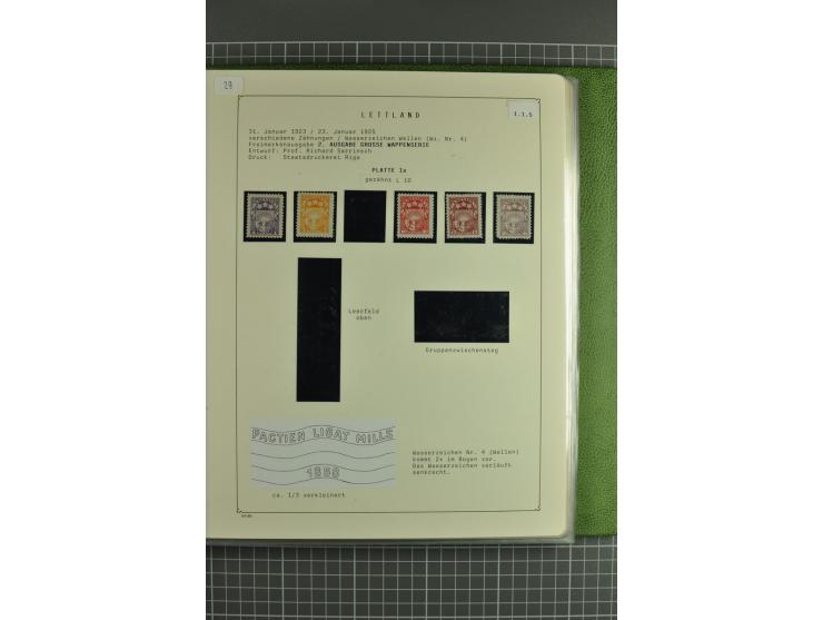 1918/2000, enorm umfangreiche ungebrauchte/postfrische und gestempelte Sammlung mit einer Vielzahl an guten Werten und Besond