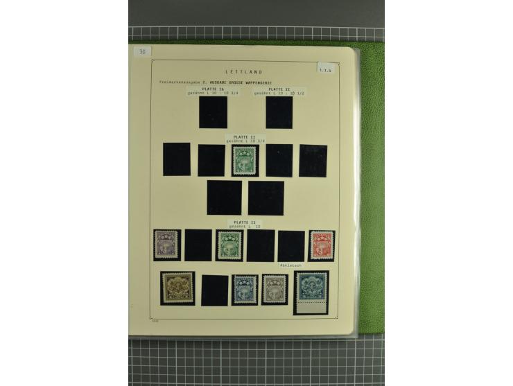 1918/2000, enorm umfangreiche ungebrauchte/postfrische und gestempelte Sammlung mit einer Vielzahl an guten Werten und Besond