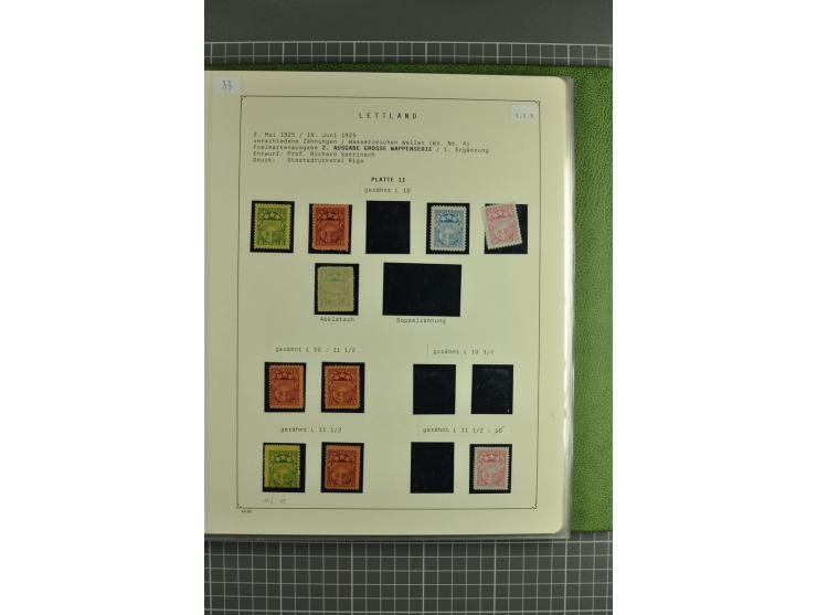 1918/2000, enorm umfangreiche ungebrauchte/postfrische und gestempelte Sammlung mit einer Vielzahl an guten Werten und Besond