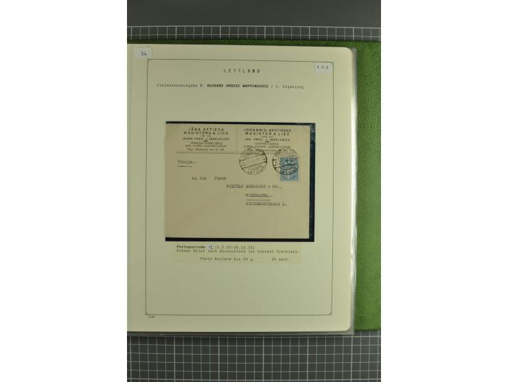1918/2000, enorm umfangreiche ungebrauchte/postfrische und gestempelte Sammlung mit einer Vielzahl an guten Werten und Besond
