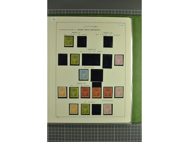 1918/2000, enorm umfangreiche ungebrauchte/postfrische und gestempelte Sammlung mit einer Vielzahl an guten Werten und Besond