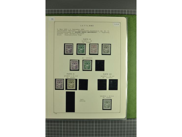 1918/2000, enorm umfangreiche ungebrauchte/postfrische und gestempelte Sammlung mit einer Vielzahl an guten Werten und Besond