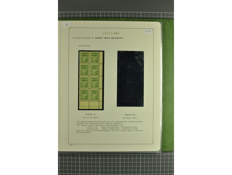 1918/2000, enorm umfangreiche ungebrauchte/postfrische und gestempelte Sammlung mit einer Vielzahl an guten Werten und Besond