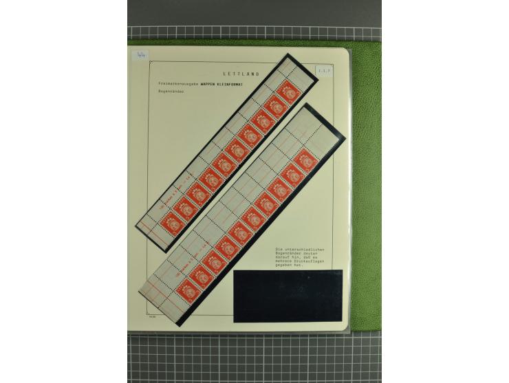 1918/2000, enorm umfangreiche ungebrauchte/postfrische und gestempelte Sammlung mit einer Vielzahl an guten Werten und Besond