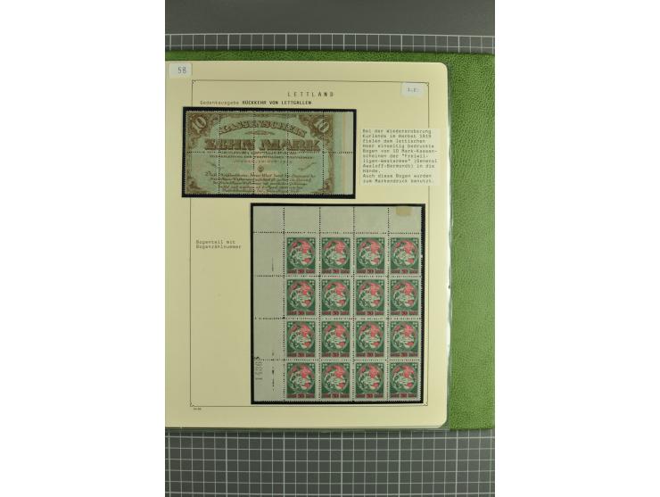 1918/2000, enorm umfangreiche ungebrauchte/postfrische und gestempelte Sammlung mit einer Vielzahl an guten Werten und Besond