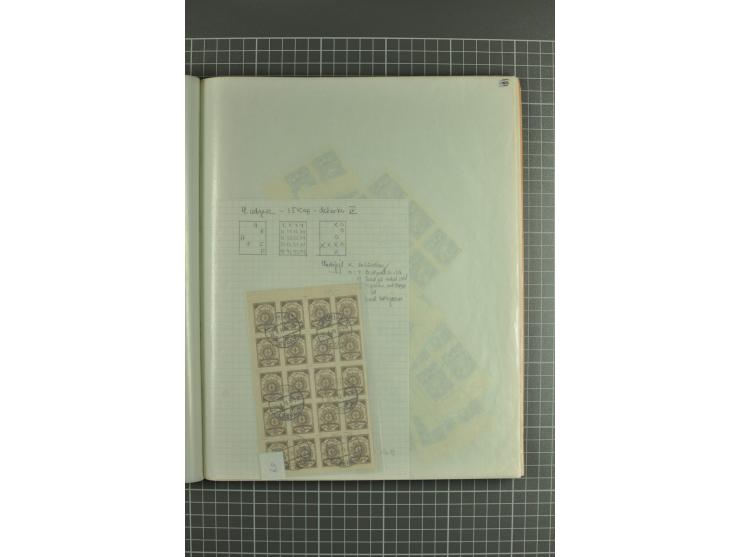 1918/2000, enorm umfangreiche ungebrauchte/postfrische und gestempelte Sammlung mit einer Vielzahl an guten Werten und Besond