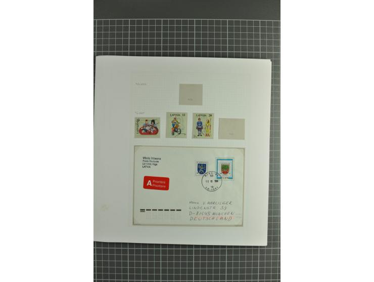 1918/2000, enorm umfangreiche ungebrauchte/postfrische und gestempelte Sammlung mit einer Vielzahl an guten Werten und Besond