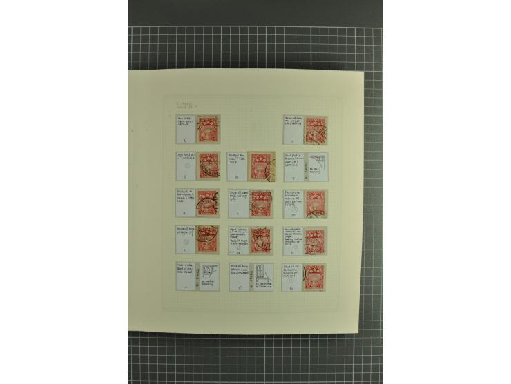 1918/2000, enorm umfangreiche ungebrauchte/postfrische und gestempelte Sammlung mit einer Vielzahl an guten Werten und Besond