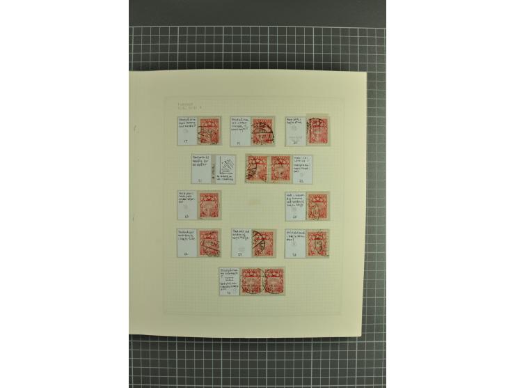 1918/2000, enorm umfangreiche ungebrauchte/postfrische und gestempelte Sammlung mit einer Vielzahl an guten Werten und Besond