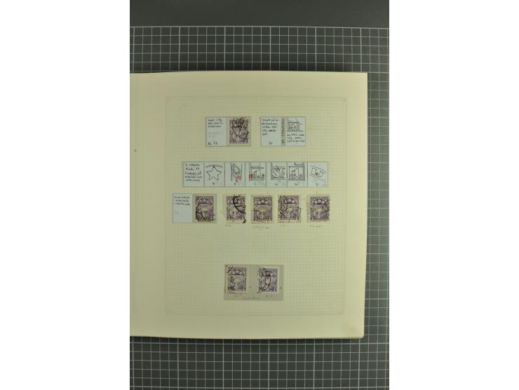1918/2000, enorm umfangreiche ungebrauchte/postfrische und gestempelte Sammlung mit einer Vielzahl an guten Werten und Besond