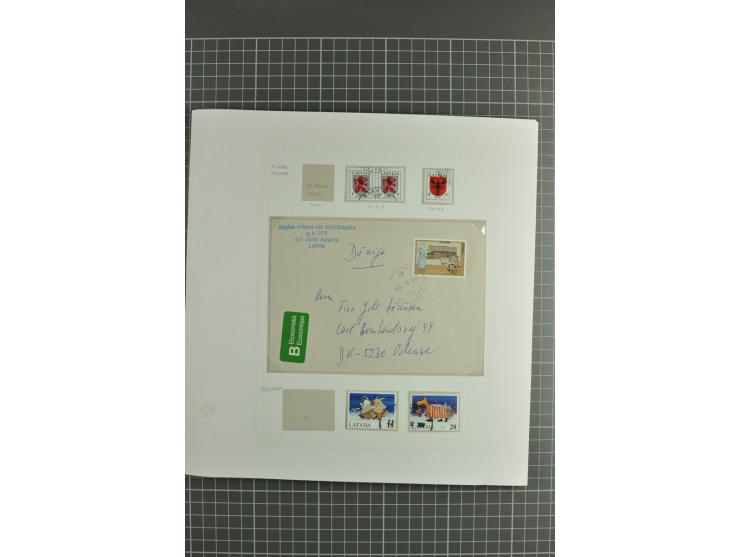 1918/2000, enorm umfangreiche ungebrauchte/postfrische und gestempelte Sammlung mit einer Vielzahl an guten Werten und Besond