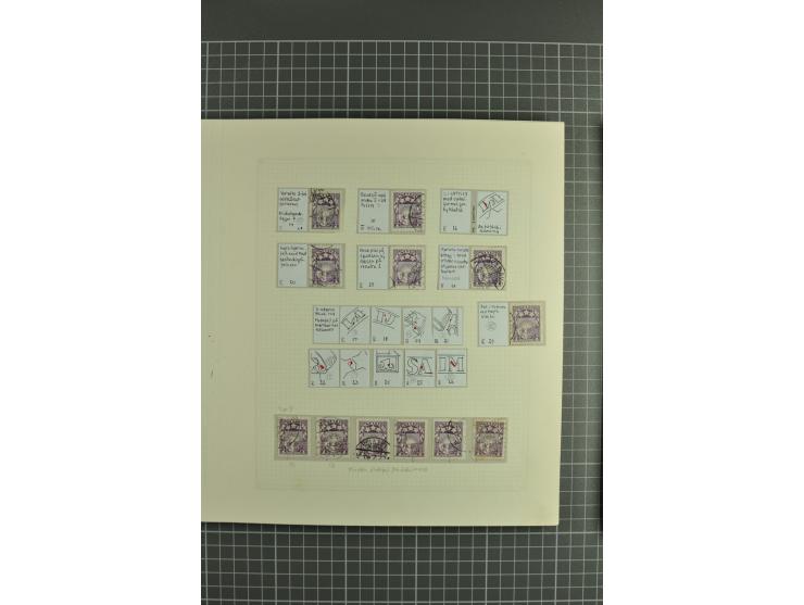 1918/2000, enorm umfangreiche ungebrauchte/postfrische und gestempelte Sammlung mit einer Vielzahl an guten Werten und Besond