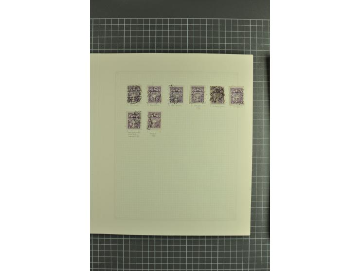 1918/2000, enorm umfangreiche ungebrauchte/postfrische und gestempelte Sammlung mit einer Vielzahl an guten Werten und Besond