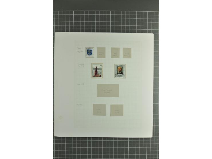 1918/2000, enorm umfangreiche ungebrauchte/postfrische und gestempelte Sammlung mit einer Vielzahl an guten Werten und Besond