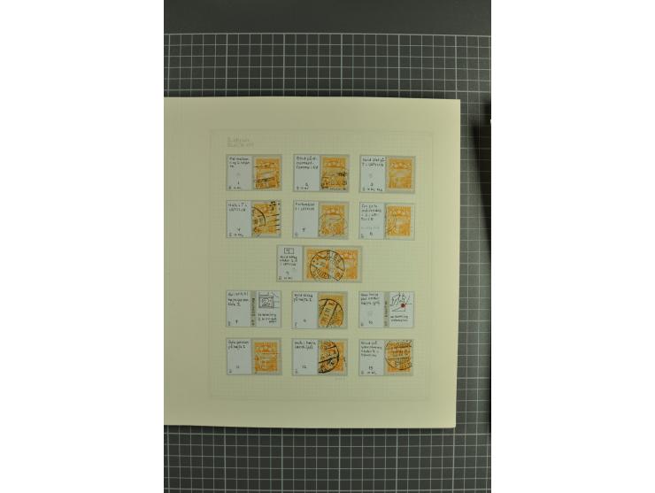 1918/2000, enorm umfangreiche ungebrauchte/postfrische und gestempelte Sammlung mit einer Vielzahl an guten Werten und Besond