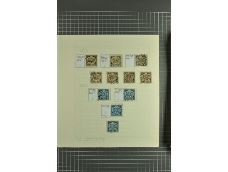 1918/2000, enorm umfangreiche ungebrauchte/postfrische und gestempelte Sammlung mit einer Vielzahl an guten Werten und Besond