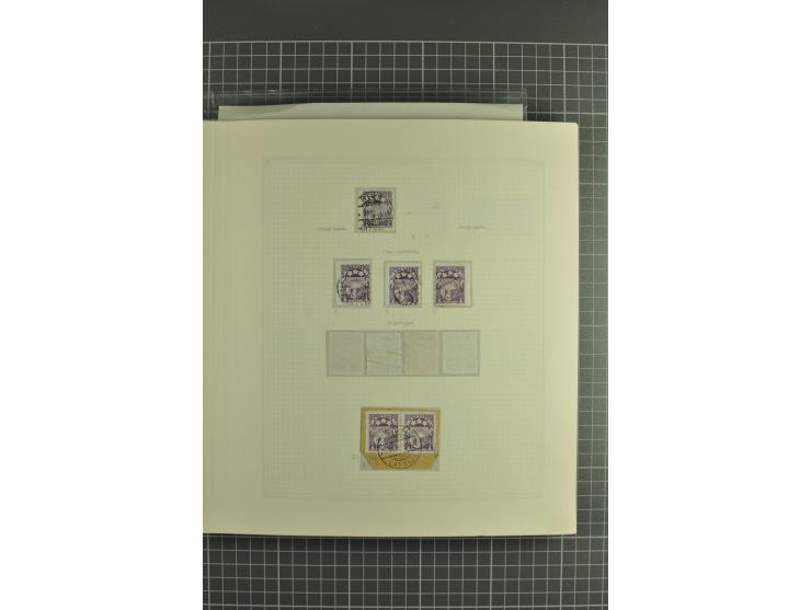 1918/2000, enorm umfangreiche ungebrauchte/postfrische und gestempelte Sammlung mit einer Vielzahl an guten Werten und Besond