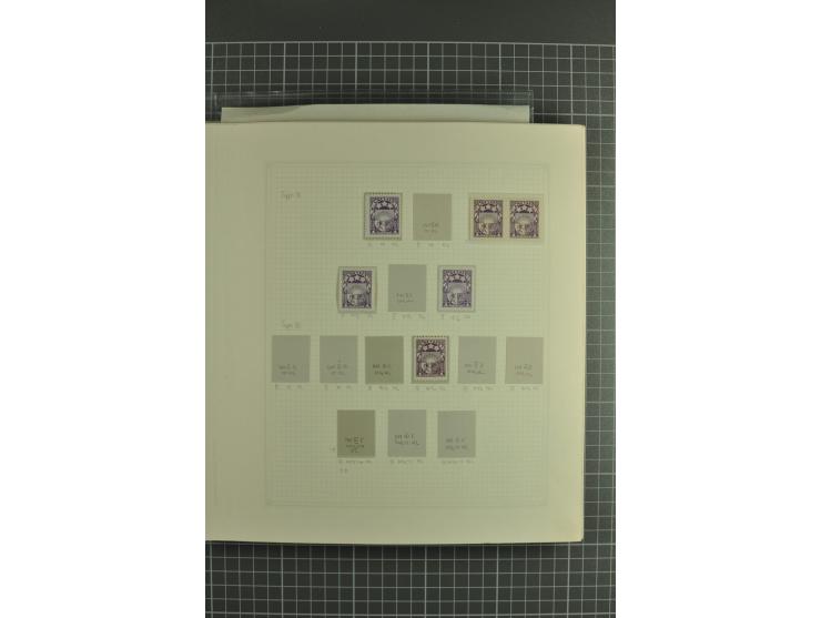1918/2000, enorm umfangreiche ungebrauchte/postfrische und gestempelte Sammlung mit einer Vielzahl an guten Werten und Besond