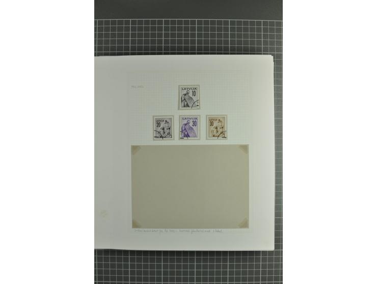 1918/2000, enorm umfangreiche ungebrauchte/postfrische und gestempelte Sammlung mit einer Vielzahl an guten Werten und Besond