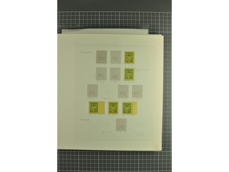 1918/2000, enorm umfangreiche ungebrauchte/postfrische und gestempelte Sammlung mit einer Vielzahl an guten Werten und Besond