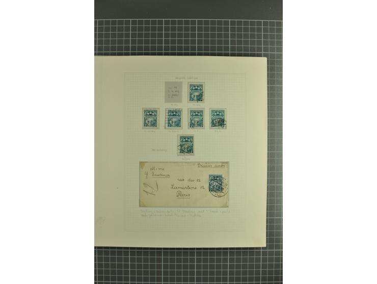 1918/2000, enorm umfangreiche ungebrauchte/postfrische und gestempelte Sammlung mit einer Vielzahl an guten Werten und Besond