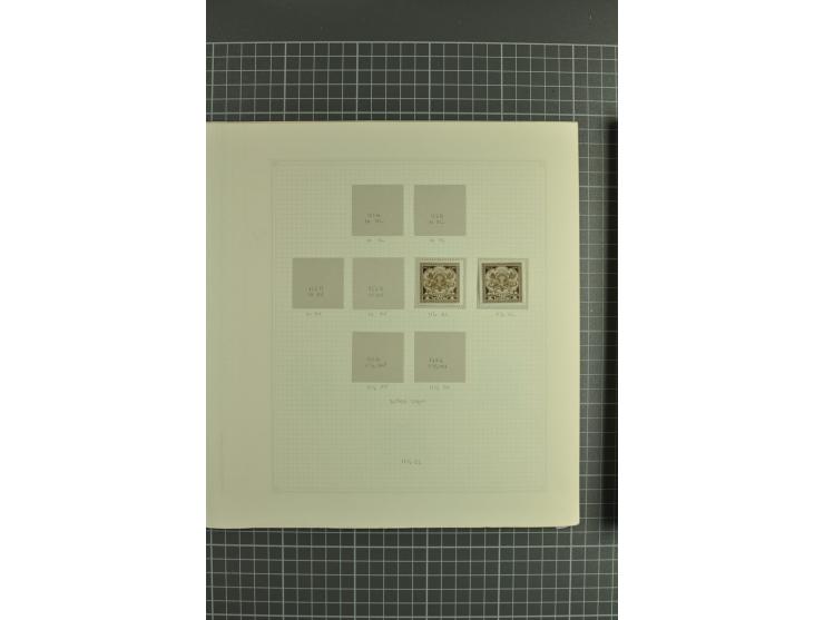 1918/2000, enorm umfangreiche ungebrauchte/postfrische und gestempelte Sammlung mit einer Vielzahl an guten Werten und Besond