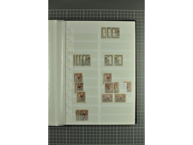 1918/2000, enorm umfangreiche ungebrauchte/postfrische und gestempelte Sammlung mit einer Vielzahl an guten Werten und Besond