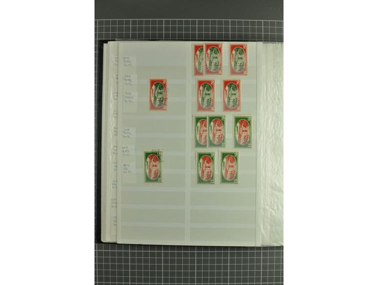 1918/2000, enorm umfangreiche ungebrauchte/postfrische und gestempelte Sammlung mit einer Vielzahl an guten Werten und Besond