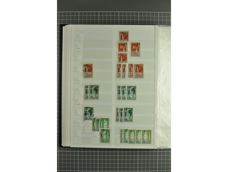 1918/2000, enorm umfangreiche ungebrauchte/postfrische und gestempelte Sammlung mit einer Vielzahl an guten Werten und Besond