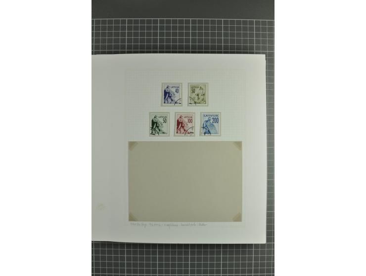 1918/2000, enorm umfangreiche ungebrauchte/postfrische und gestempelte Sammlung mit einer Vielzahl an guten Werten und Besond