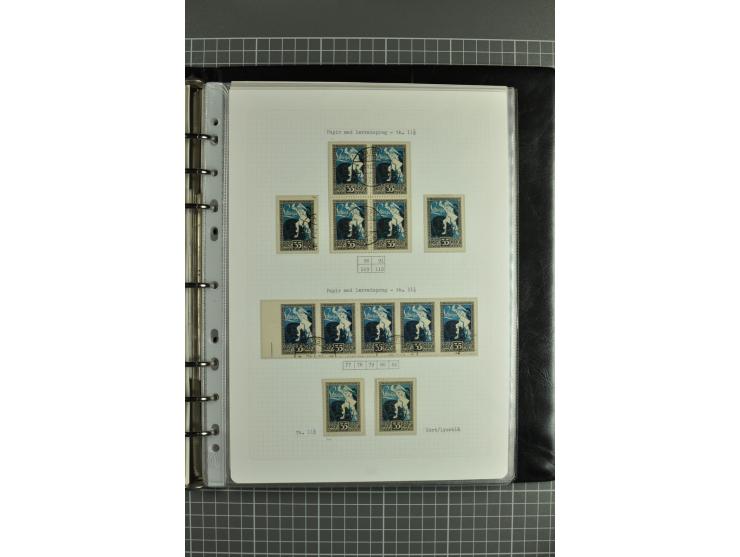 1918/2000, enorm umfangreiche ungebrauchte/postfrische und gestempelte Sammlung mit einer Vielzahl an guten Werten und Besond