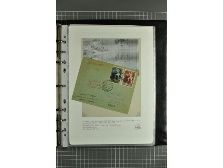 1918/2000, enorm umfangreiche ungebrauchte/postfrische und gestempelte Sammlung mit einer Vielzahl an guten Werten und Besond