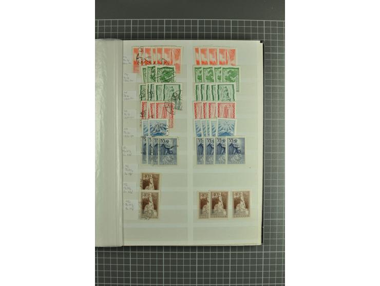 1918/2000, enorm umfangreiche ungebrauchte/postfrische und gestempelte Sammlung mit einer Vielzahl an guten Werten und Besond