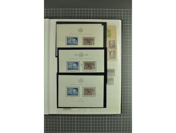 1918/2000, enorm umfangreiche ungebrauchte/postfrische und gestempelte Sammlung mit einer Vielzahl an guten Werten und Besond