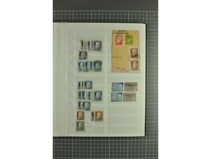 1918/2000, enorm umfangreiche ungebrauchte/postfrische und gestempelte Sammlung mit einer Vielzahl an guten Werten und Besond