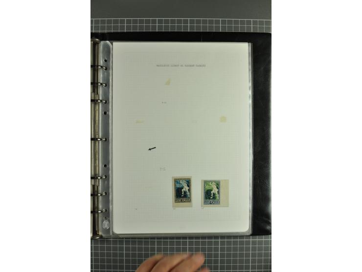 1918/2000, enorm umfangreiche ungebrauchte/postfrische und gestempelte Sammlung mit einer Vielzahl an guten Werten und Besond