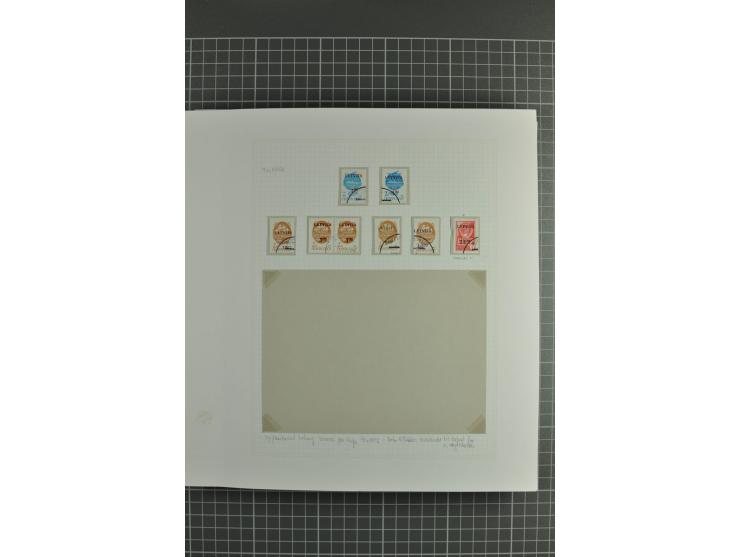 1918/2000, enorm umfangreiche ungebrauchte/postfrische und gestempelte Sammlung mit einer Vielzahl an guten Werten und Besond