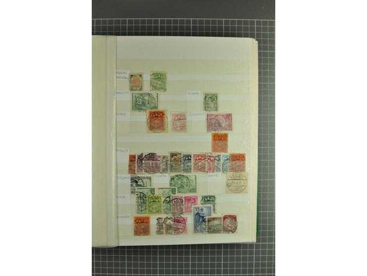1918/2000, enorm umfangreiche ungebrauchte/postfrische und gestempelte Sammlung mit einer Vielzahl an guten Werten und Besond