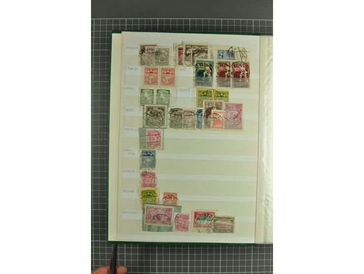 1918/2000, enorm umfangreiche ungebrauchte/postfrische und gestempelte Sammlung mit einer Vielzahl an guten Werten und Besond