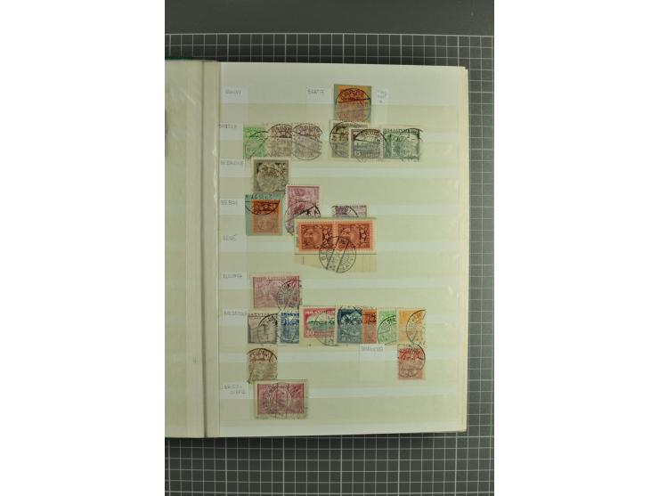 1918/2000, enorm umfangreiche ungebrauchte/postfrische und gestempelte Sammlung mit einer Vielzahl an guten Werten und Besond