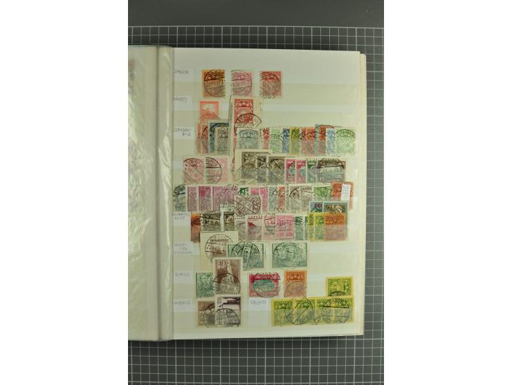 1918/2000, enorm umfangreiche ungebrauchte/postfrische und gestempelte Sammlung mit einer Vielzahl an guten Werten und Besond