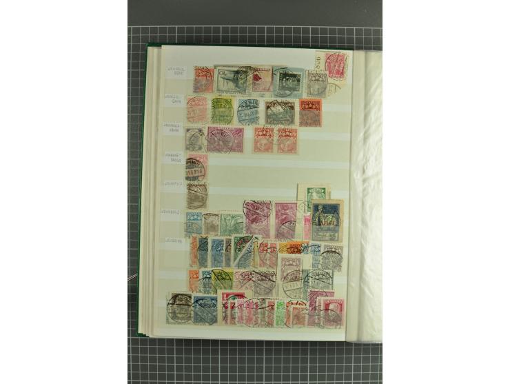 1918/2000, enorm umfangreiche ungebrauchte/postfrische und gestempelte Sammlung mit einer Vielzahl an guten Werten und Besond