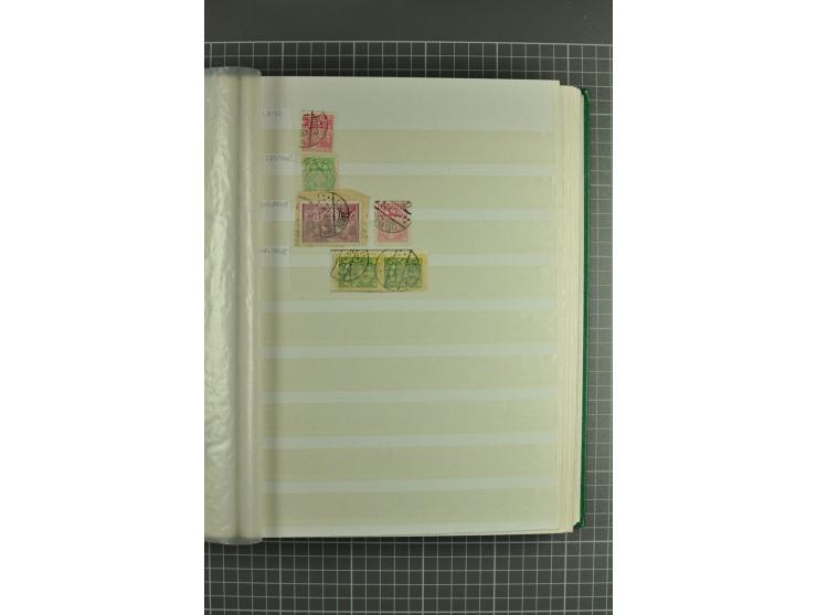 1918/2000, enorm umfangreiche ungebrauchte/postfrische und gestempelte Sammlung mit einer Vielzahl an guten Werten und Besond