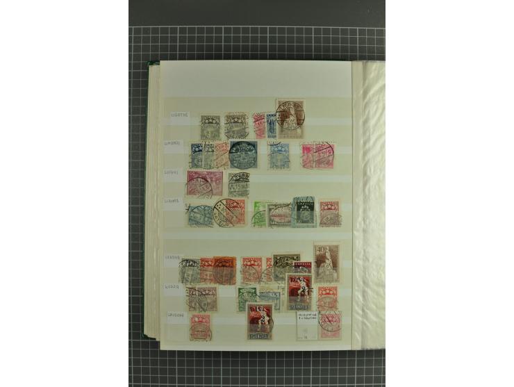 1918/2000, enorm umfangreiche ungebrauchte/postfrische und gestempelte Sammlung mit einer Vielzahl an guten Werten und Besond