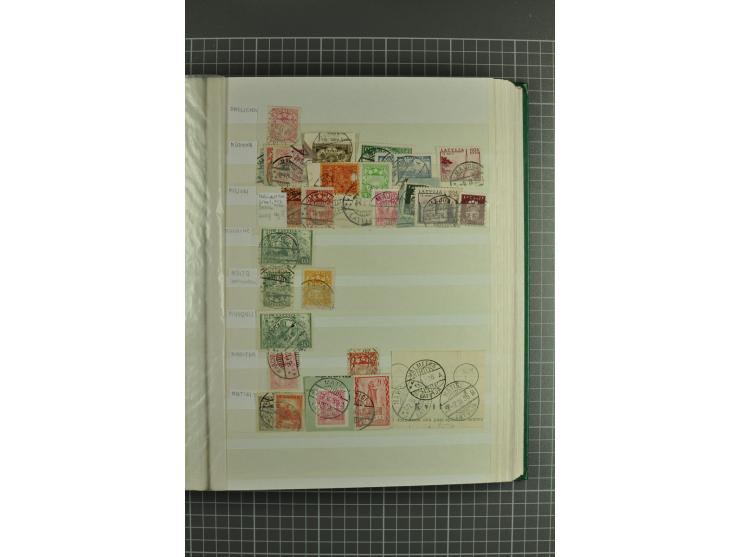 1918/2000, enorm umfangreiche ungebrauchte/postfrische und gestempelte Sammlung mit einer Vielzahl an guten Werten und Besond